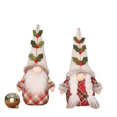 Thần lùn, người tuyết nhồi bông trang trí giáng sinh