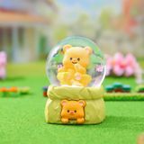 Quả cầu thủy tinh trang trí hộp mù blind box - Capybara, Butter Bear
