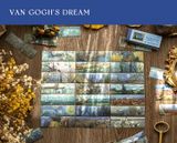Hình dán, sticker trang trí Flowing Light Gallery - Giấc mơ Van Gogh
