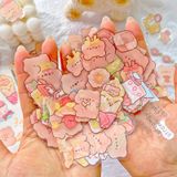 Bộ 46 miếng dán sticker trang trí - Động vật dễ thương