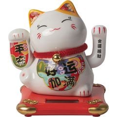 Mô hình trang trí - Mèo chiêu tài năng lượng mặt trời