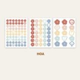 Hình dán, sticker trang trí Mr. Paper - bộ 3 tấm