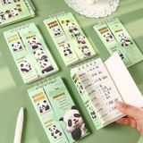 Sổ từ vựng còng nhựa - Gấu trúc