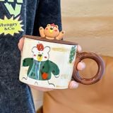 Ly cốc sứ hình gấu dễ thương