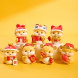 Mô hình trang trí hộp mù blind box - Năm mới may mắn