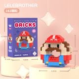 Đồ chơi lắp ráp - Nhân vật hoạt hình dáng donut