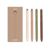 Bút mực đen 0.5mm hình capybara nắp xoay