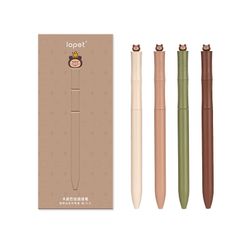 Bút mực đen 0.5mm hình capybara nắp xoay