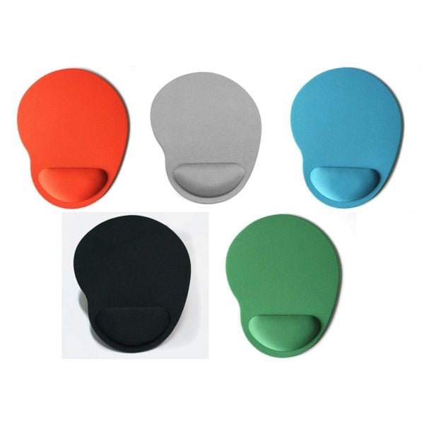 Pad chuột, lót di chuột có đệm kê tay màu trơn