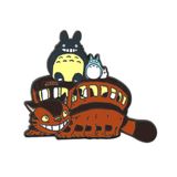 Pin cài, ghim cài trang trí kim loại - Ghibli