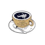Pin cài, ghim cài trang trí kim loại - I need my space