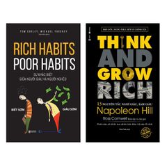 Combo 2 cuốn Rich Habits - Poor Habits và Think And Grow Rich (Tái Bản 2020)