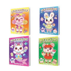 Mini Fashion (Cuốn lẻ) - Sách bóc dán sticker cho bé gái