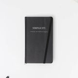 Sổ Crabit Plain Simplicity - The Black Book 130gsm