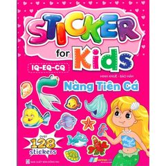 Hình Dán Sticker for Kids - Nàng Tiên Cá