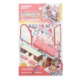 Bộ sticker hình dán trang trí 2.5D - Góc bàn