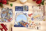 Bộ sticker hình dán trang trí 2.5D - Hoàng tử bé