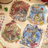 Bộ sticker hình dán trang trí 2.5D - Hoàng tử bé
