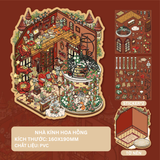 Bộ sticker hình dán trang trí 2.5D - Hoàng tử bé