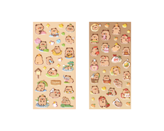 Sticker, hình dán trang trí nổi 3D - Capybara