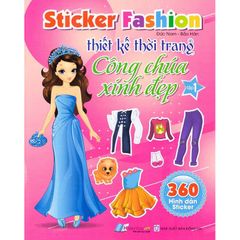 Sticker Fashion - Thiết Kế Thời Trang Công Chúa Xinh Đẹp - Tập 1