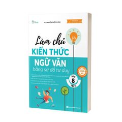 Làm chủ kiến thức Ngữ Văn bằng sơ đồ tư duy Lớp 8 tập 2