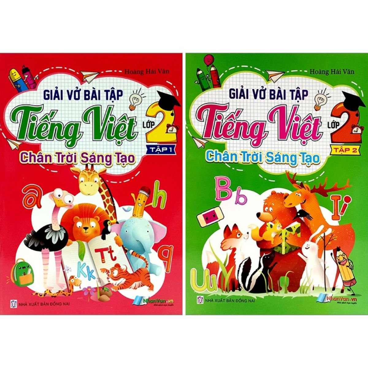 Giải vở bài tập Tiếng việt lớp 2 (Tập 1 và Tập 2) - Theo chương trình chân trời sáng tạo