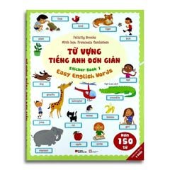 Từ Vựng Tiếng Anh Đơn Giản - Easy English Words (Sticker Book 1)