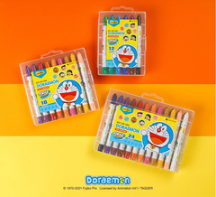 Bút sáp vặn Doraemon Thiên Long Colokit TCR-C008/DO- TCR-C009/DO