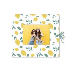 Crabit Memory Journal - Sổ dán ảnh Scrapbook ruột Dot & Trơn Crabit - Lemon