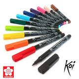 Bút Cọ Màu Koi Coloring Brush Sakura Màu #18-49, #107-#110