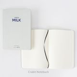 Sổ tay Crabit Dotgrid - Fresh Milk