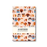 Crabit Sổ tay A4 - Dotted Notebook - Skin