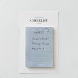 Crabit Checklist Note - Crabit Notepad - Tím