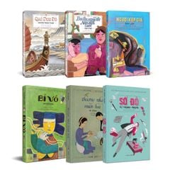 Combo 6 tác phẩm Văn chương và Mỹ thuật