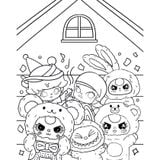 Tô màu - Thị Trấn Baby Three