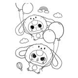 Tô màu - Thị Trấn Baby Three