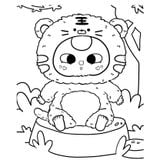 Tô màu - Thị Trấn Baby Three