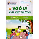 Vở ô li chữ viết thường dành cho 4-5 tuổi