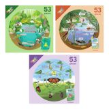 Bộ Giggle Puzzle - The Cycle Of Life (53 Mảnh)