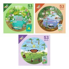 Bộ Giggle Puzzle - The Cycle Of Life (53 Mảnh)