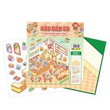 Bóc dán 3D Baby Three (Đồ chơi bóc dán 60+ Sticker cho bé) (Cuốn lẻ)