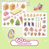Bóc dán 3D Baby Three (Đồ chơi bóc dán 60+ Sticker cho bé) (Cuốn lẻ)