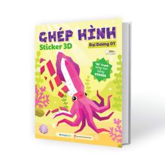 Ghép hình sticker 3D - Đại dương 01