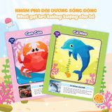 Ghép hình sticker 3D - Đại dương (Cuốn lẻ)