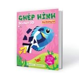 Ghép hình sticker 3D - Đại dương (Cuốn lẻ)