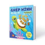 Ghép hình sticker 3D - Đại dương (Cuốn lẻ)