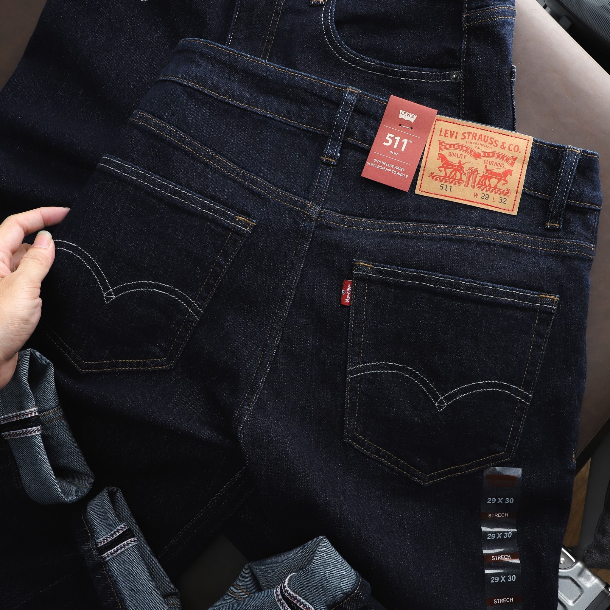 Quần Jean LEVI 'S 511 /1M/ QJLV1 – JustBasic Store