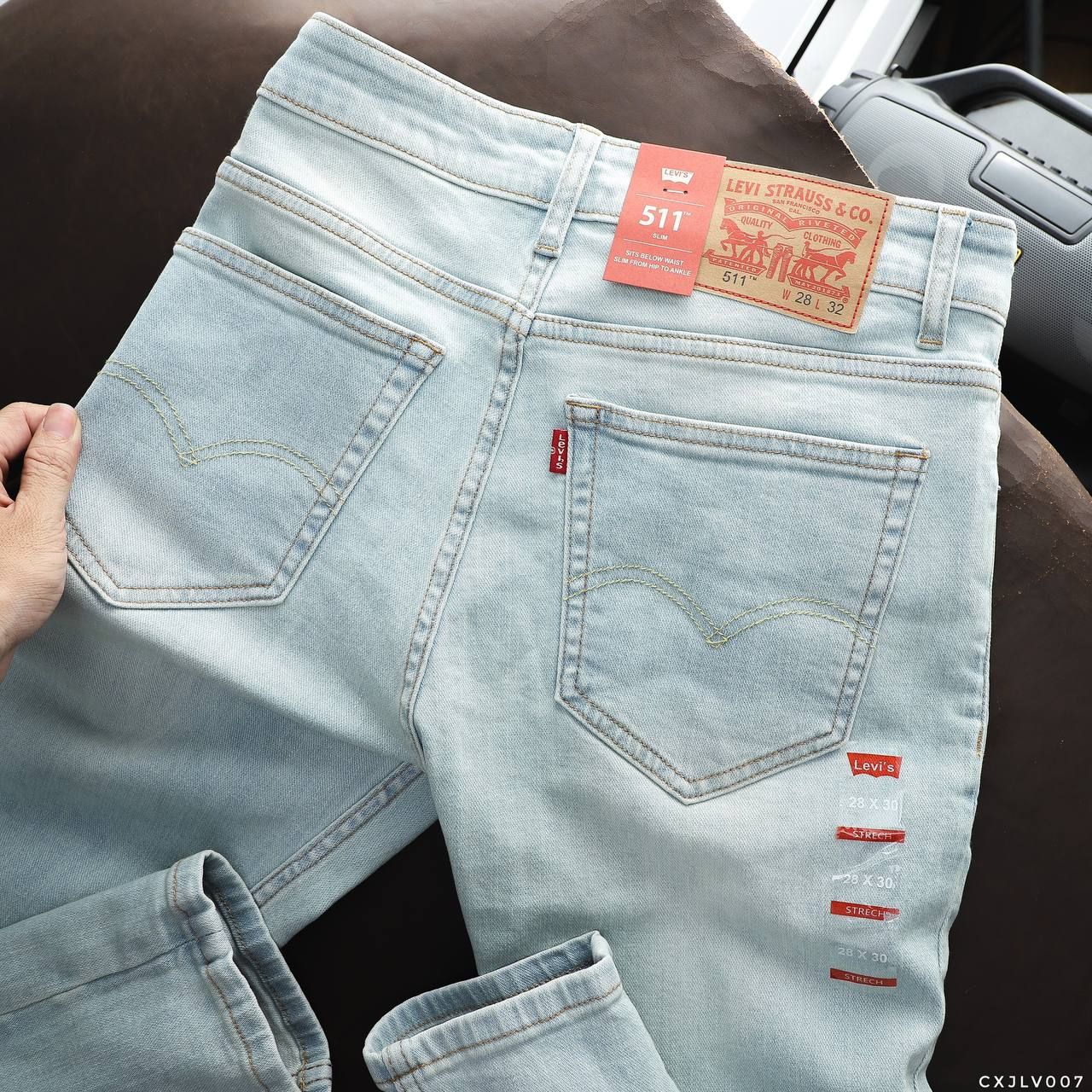 Quần Jean LEVI 'S 511 /1M/ QJLV6 – JustBasic Store