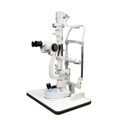 LED Slit Lamp Microscope with 5 steps Magnifications, Convergent Optics